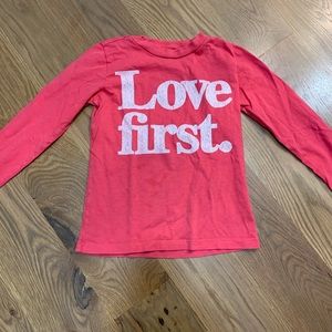 Crewcuts Girls Long Sleeve TShirt size 6-7